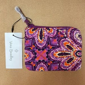 New With Tags NWT Vera Bradley Iconic Coin Purse Purple